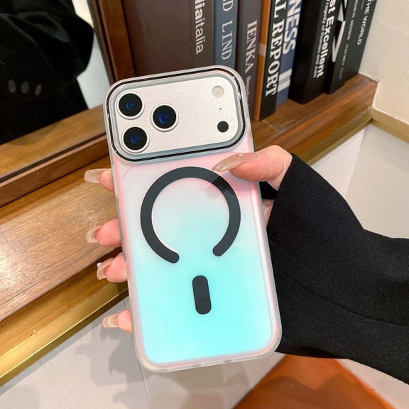 TECH CIRCLE For iPhone 17 Air (6.5") Magnetic Phone Case with Kickstand, Compatible with MagSafe Wireless Charging, Slim Fits, Lightweight, Anti-Scratch, Protective Cute Thin Cover, Black