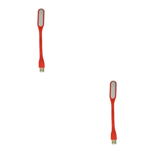 maskred Veilleuse USB Étoile Mini Ciel Romantique Étoilé Flexible pour Fête Rouge USB LED 2Set