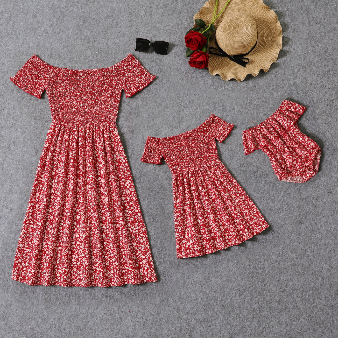 DREAM SALE  BABY GIRL CREAM RED  LINED TRADITIONAL DRESS OR REBORN 