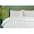 thumbnail image 4 of Ambesonne Oriental Duvet Cover Set, Eastern Minimalistic Art, 2-Calking, Pale Taupe and White, 4 of 7