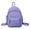 Z101-Purple, variant on Mini Solid Color Lightweight Backpack Small Capacity Adjustable Straps Waterproof Casual Ages 3rd 4th 5th 6th Teen Daily Travel Back To School Mini Bookbag