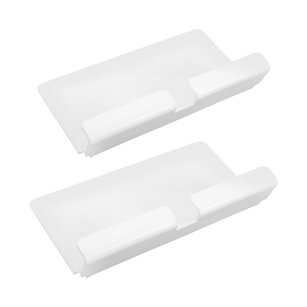 AURARMLET 2Ud Soporte Pared Para Teléfono Adhesivo De Acrílico Con Instalación Sin Taladro Y Ángulo Ajustable