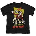 thumbnail image 2 of Beetlejuice Valentine Sandworm Kids T Shirt for Youth Boys and Girls, Black, X-Small, 2 of 4