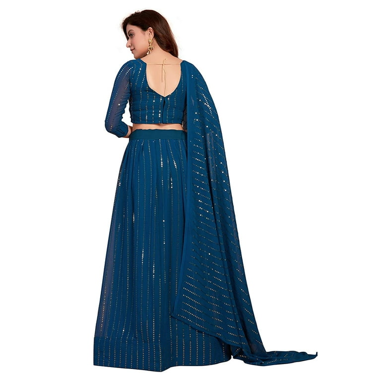 Raw vowel Want Latest Fashion Women's Georgette Semi-stitched Lehenga Choli With Dupatta - Walmart.com Raw vowel Want Latest Fashion Women's Georgette Semi-stitched Lehenga Choli With Dupatta - Walmart.com