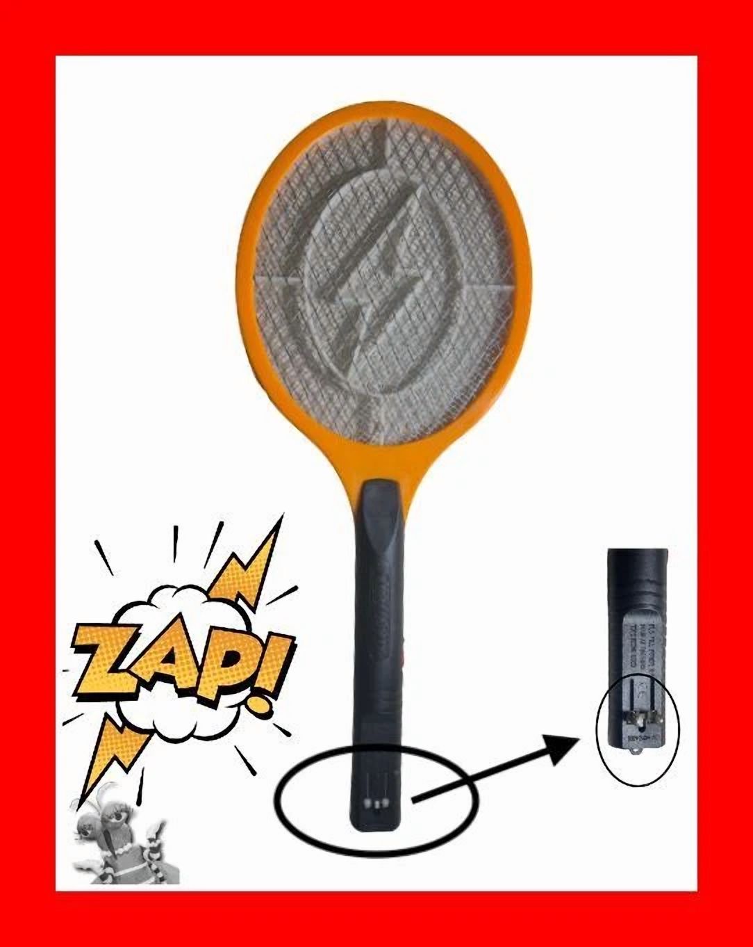 VIVA - Cordless Rechargeable Bug Zapper Mosquito Insect Electric Fly Swatter Racket 17Z