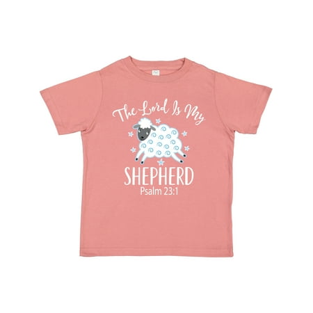 

Inktastic The Lord is My Shepherd Psalm 23 Gift Toddler Boy or Toddler Girl T-Shirt