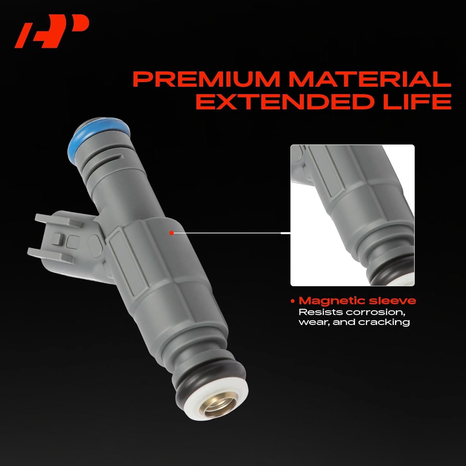 A-Premium Fuel Injectors Compatible with Ford Crown Victoria 2001-2004 & Lincoln Town Car 2001-2002 & Mercury Grand Marquis 2001-2002, V8 4.6L, Set of 8, Replace# 822-11142