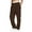 Brown, variant on sususu Mens Sweatpants With Pockets,Men's Double Layer Waistband Straight Leg Joggers Comfortable Everyday Wear Casual Pants Solid Sweatpants,White,XXXL