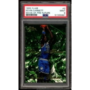 Kevin Garnett Rookie Card 1995-96 Flair Wave Of The Future #3 PSA 9