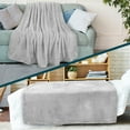 thumbnail image 6 of Super Soft Lightweight Fleece Warm Throw Blanket for Couch Sofa Bed Microfiber, 6 of 11