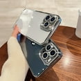 thumbnail image 4 of for iPhone 14 Pro Max Sparkle Case with Light Luxury Bling Camera Lens Protector Cover [Not Yellowing] [Military Drop Protection] Shockproof Protective Phone Case for Women Girl Men-Black, 4 of 8