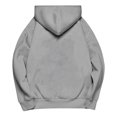 thumbnail image 3 of Yokua Women's Oversized Hooded Quarter Zip Long Sleeve Sweatshirt Fashion Solid Color Pullover, 3 of 9