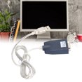 thumbnail image 1 of USB Serial Converter, DB9 Built-In PL2303 2-Chip Male Serial Device Adapter USB To RS232 Converter  for Printers for Scanners for Modems, 1 of 7