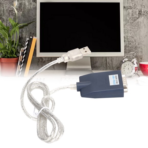 USB TO RS232 Converter,DB9 Built-In PL2303 2-Chip Male Serial Device Adapter For 7/8/10//OS X 10,USB To RS232 Cable Adapter For GPS And PDA Devices,Modems,Printers,Scanners