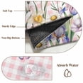 thumbnail image 6 of Wildflowers Round Area Rug 3Ft Washable Small Circle Rugs for Kitchen Entryway, Spring Watercolor Tulip Floral Leaf Pink Plaid Non-Slip Carpet Floor Mats Indoor Outdoor Carpet Runner Home Decor, 6 of 8