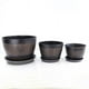 thumbnail image 4 of Maceta universal de imitación de madera, maceta de hierro para árbol de flores, maceta de resina, maceta creativa de plástico grande para plantas verdes, 4 of 5