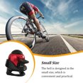 thumbnail image 3 of Yuarrent Timbres para bicicletas, accesorios para bicicletas, reemplazo de componente, cuerno de ciclismo, anillos de goma pequeños, timbre de bicicleta Ciclismo Rojo Yuarrent OD020818-03B, 3 of 6