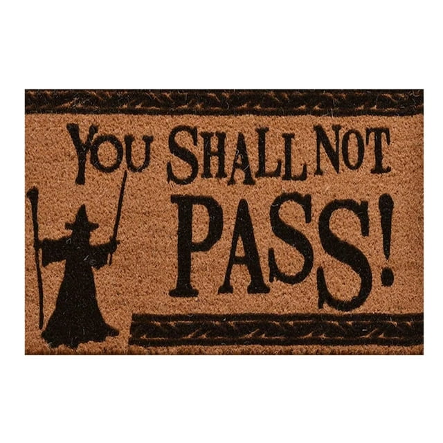 Cute Welcome Doormat Funny Halloween Home Non Entry Mat for Indoor Outdoor Use Durable Floor Rug