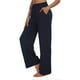 thumbnail image 3 of Womens Yoga Pants High Waisted Wide Leg Drawstring Casual Loose Trousers, 3 of 3