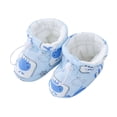 thumbnail image 1 of GDREDA Ruffle Socks Woman Learning To Walk Out In Winter Male and Female Covers and Socks Sky Blue,6-18Months, 1 of 3