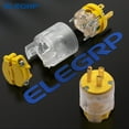 thumbnail image 6 of ELEGRP Lighted 15 Amp 125 Volt NEMA 5-15P 2 Pole 3 Wire Grounding Straight Blade Electrical Plug Replacement Cord Outlet Commercial Grade, Yellow, 5 Pack, 6 of 6