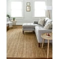 thumbnail image 1 of Handmade Braided Natural Pure Jute Area Rugs ,Home Décor Rugs Size 2 x 6 Feet ( 60 cm x 180 cm ), 1 of 4