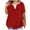 Red1, variant on fatyb Plus Size Tops for Women Summer Short Sleeve V Neck Tee Shirts Loose Womens Casual Tunic Blouses