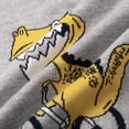 thumbnail image 2 of URMAGIC Toddler Boys Girls Funny Dinosuar Long Sleeve Button Cardigan Sweater Coat(2-7T), 2 of 10