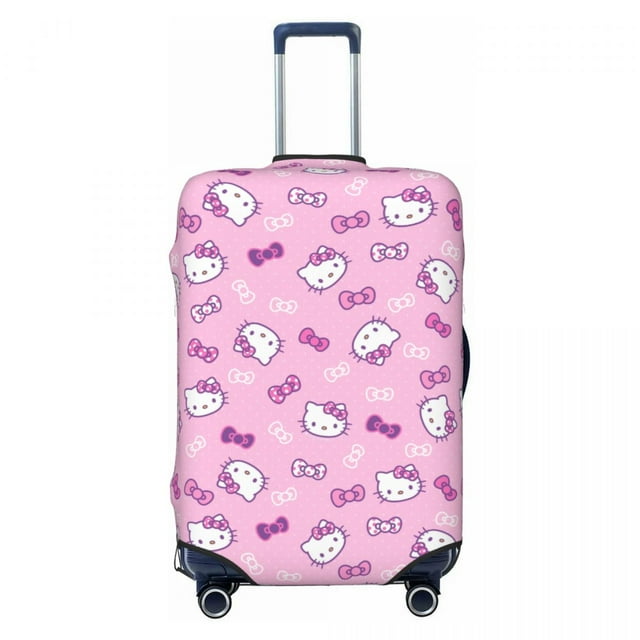 Housse de Valise Personnalisée Hello Kitty Sanrio, Anti-Poussière, Housses de Protection pour Bagages de 18 à 32 Pouces