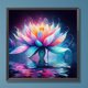 thumbnail image 3 of Pintura de diamante 5D DIY, taladro redondo completo, kit de flores coloridas, decoración del hogar, 30x30cm, 3 of 9