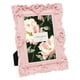 thumbnail image 1 of Marco de fotos Laura Ashley rosa adornado de resina texturizada 4x6, 1 of 5