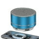 thumbnail image 2 of Altavoz Bluetooth inalámbrico con soporte para tarjeta TF, USB y AUX (azul), 2 of 2
