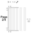 thumbnail image 5 of Nuvo Iron PRO6 Frame Gate Arched 6-Board, Black, 5 of 7
