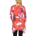 thumbnail image 4 of White Mark Women's Floral Scoop Neck Tunic Top, 4 of 4