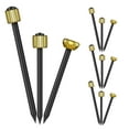 thumbnail image 1 of OULII 90Pcs Black Copper Wall Hanger Nails for Home Use with Storage Box Convenient for Photos and Frames, 1 of 8