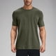 thumbnail image 1 of pstuiky Camisas de vestir de manga corta para hombre, Suéter deportivo informal elástico de color liso para hombre, cuello redondo y manga corta camisetas de hombre l, 1 of 9