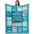 thumbnail image 1 of LHSHID Nana Gifts Sherpa Fleece Blanket for Nana Nana Blanket from Grandkids Nana Birthday Gifts Nana Fabric Blankets 50"x60", 1 of 7