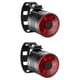 thumbnail image 1 of 2X Luces de Bicicleta Luz Trasera de Flash Una Prueba de Agua Luz Trasera de Bicicleta Luz Trasera de Bicicleta de Montaña Faros Delanteros Y Luces Traseras LED Rojo, 1 of 5