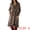 Light Green, variant on Women's Fashionable Animal Print Trench Coat M Beige