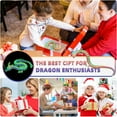 thumbnail image 6 of 3D Printed Dragon Glow in The Dark, 23.5 Inch 3D Dragon Fidget Toys for Autism/ADHD, Articulated Dragon for Home Office Car Desk Decor Toys, Easter Gifts, 6 of 11