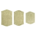 thumbnail image 6 of Home Weavers Waterford Collection 100% Cotton Non-Slip Bathroom Rug Set Machine Washable Bathroom Rug-17"x24", Bath Rug- 21"x34", Bathroom Rug- 24"x40", Green Color 3 Piece Bath Rug set, 6 of 8