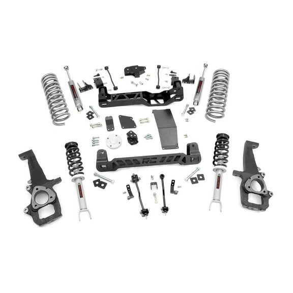 Rough Country 6" Lift Kit (fits) 2012-2018 Ram Truck 1500 4WD | N3 Loaded Struts/Shocks | Knuckle Suspension | 33232