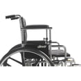 thumbnail image 4 of Sentra Extra Heavy Duty Wheelchair, Detachable Adjustable Height Desk Arms, Elevating Leg Rests, 20" Seat, 4 of 4