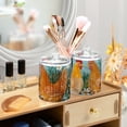 thumbnail image 6 of Two Chickens Flowers Oil Painting Translucent Plastic Cans Storage Canisters with Lid Set of 2, 6 of 7