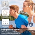 thumbnail image 3 of Auriculares inalámbricos Aptkdoe 75hrs Bluetooth 5.4 Headphone Sport, 3 of 7