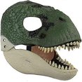 thumbnail image 1 of ZHAOCHENG Máscara de dinosaurio con mandíbula móvil, máscara realista de tiranosaurio raptor, juguete de látex de dinosaurio de mundo completo, 1 of 4