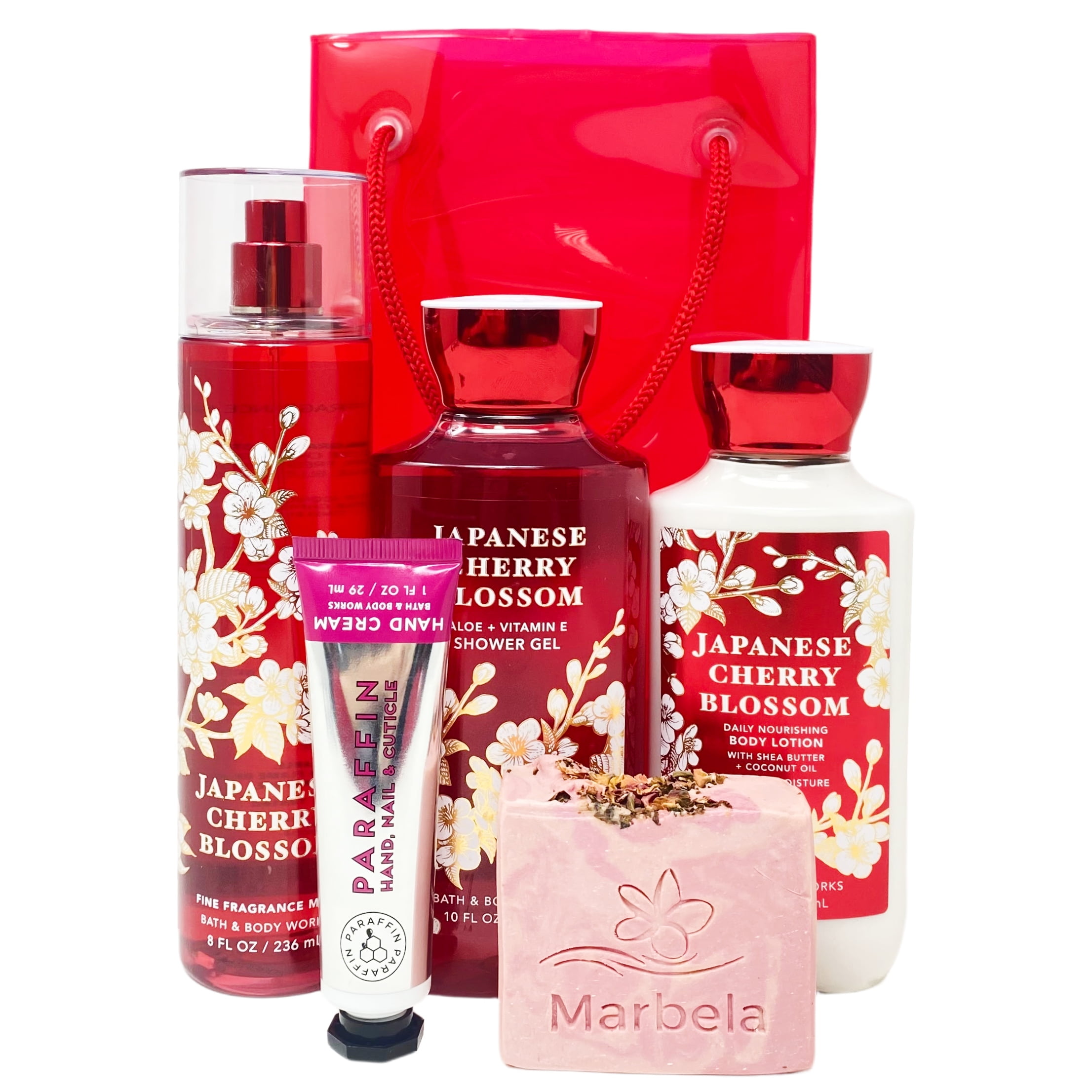 Bath and Body Works Japanese Cherry Blossom with Marbela Roses Soap