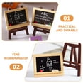thumbnail image 3 of Easel Display Stand 1Set Wood Mini Easels Small Table Top Easels For Display Children Collectors, 3 of 9