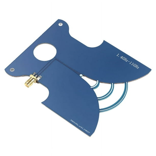 Antena UWB 1400 MHz-11 GHz Antena de Banda Ultra Transmisión de Imagen de Alta Ganancia Posicionamiento TEM SMA Hembra