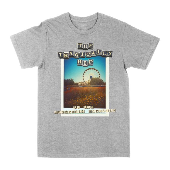 The Tragically Hip Hundredth Meridian Sport-Grey Large T-Shirt